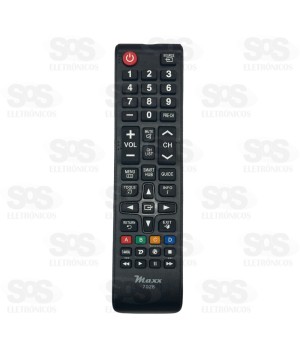 Controle Remoto Samsung Smart Tv Tecla Futebol Maxx 7028
