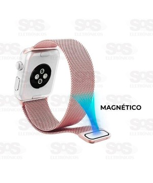 Pulseira De Milanese Magnética Tamanhos e Cores Sortidas