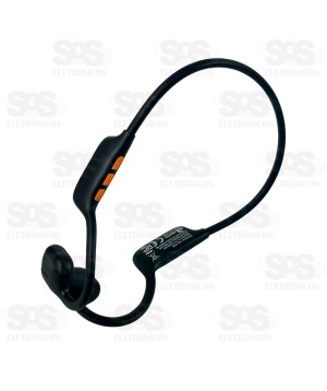 Fone De Ouvido Sem Fio Esportivo Condução Óssea Bluetooth Kaidi KD-906