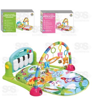Tapete de Atividades Com Piano Toy King TK-AB3179