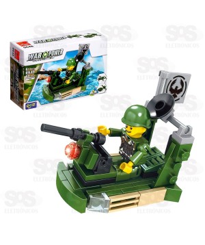 Bloco de Montar Soldados Grande Modelos Sortidos Toy King TK-AB7861