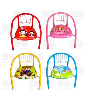 Cadeirinha Infantil Almofadada Estampas Variadas TOP0289