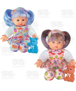 Boneca Cheirosinha Corpinho De Tecido Pelúcia 860