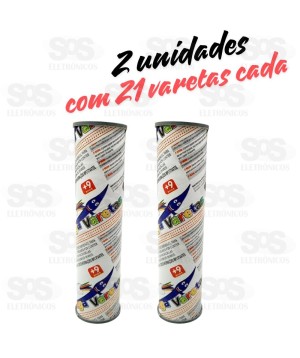 Kit Com 2 Pega Varetas 21 Peças Mini Toys 0433