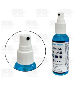 Limpa Tela Spray 120ML Implastec