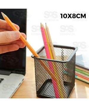 Porta Treco Quadrado Multiuso De Ferro Top Útil TOP0247