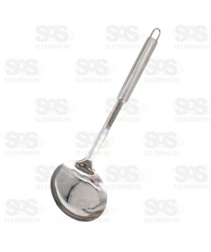 Concha De Feijão Aço Inox 33cm TOP0771