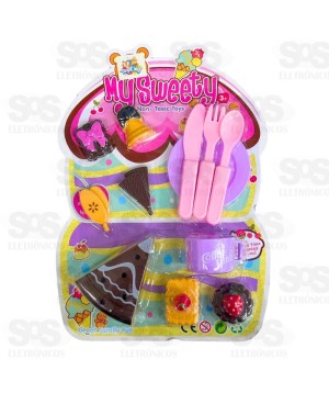 Kit Confeitaria Docinhos CookIng 12 Peças Toy King TK-AB5137