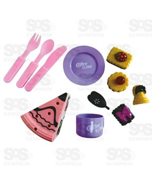 Kit Confeitaria Docinhos CookIng 12 Peças Toy King TK-AB5137