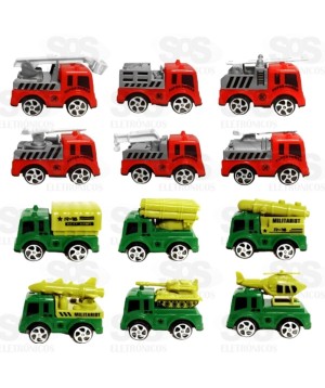 Patrulha Do Resgate 6 Carrinhos Fricção Toy King TK-AB4554