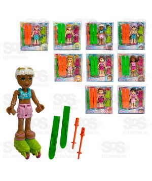 Boneca De Montar Coleção Lovely Elyes Toy King TK-AB7990