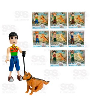 Boneco De Montar Coleção Kids Dog Toy King TK-AB7988