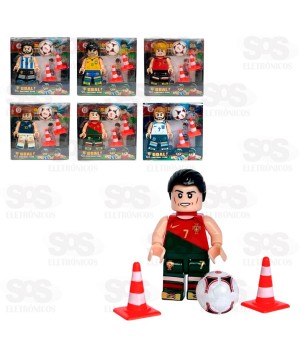 Boneco De Montar Coleção Football Star Toy King TK-AB7980