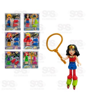 Boneca De Montar Coleção Heroine League Toy King TK-AB7992