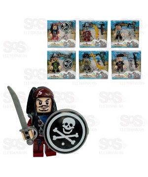 Boneco De Montar Coleção The Pirates Toy King TK-AB7983