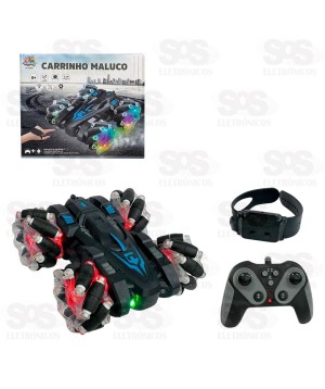 Carrinho Maluco Com Sensor e Controle Remoto Toy King TK-AB4451