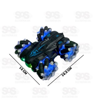 Carrinho Maluco Com Sensor e Controle Remoto Toy King TK-AB4451