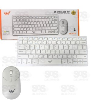 Kit Teclado e Mouse Bluetooth Altomex AL-313 K