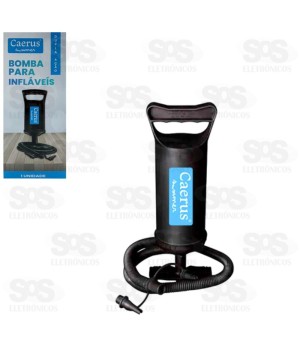 Bomba de Ar Manual Para Encher Inflável Caerus CRS-2181
