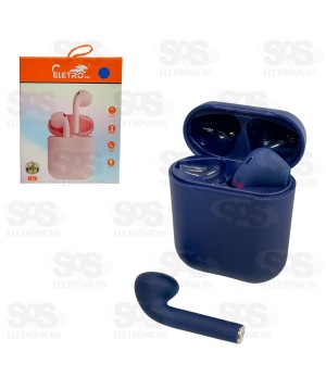 Fone De Ouvido Sem Fio Bluetooth Eletromex I12