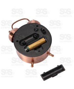 Relógio Retrô Analógico Torre Eiffel Grande Altomex AL-2303