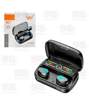 Fone De Ouvido Sem Fio Bluetooth V5.3 Altomex M27