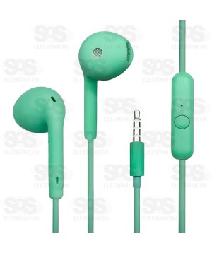 Fone De Ouvido Com Microfone Cores Variadas Altomex A-07