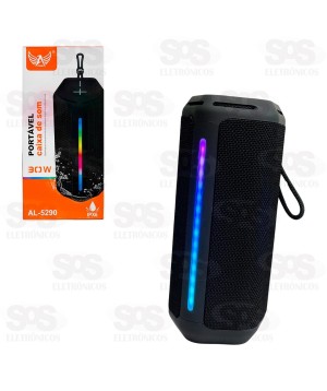 Caixa De Som Bluetooth 30W Resistência IPX6 Altomex AL-5290