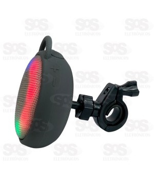 Caixa De Som 10W Com Suporte Para Bicicleta Altomex AL-8098