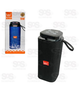 Caixa De Som Bluetooth 10W Com LED Altomex AL-2119