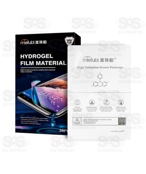 Pacote 50 Folhas Protetoras De Telas HD Transparente Hidrogel 18x12CM