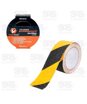 Fita Adesiva Antiderrapante 5 Metros TroyaTools TRY-0113