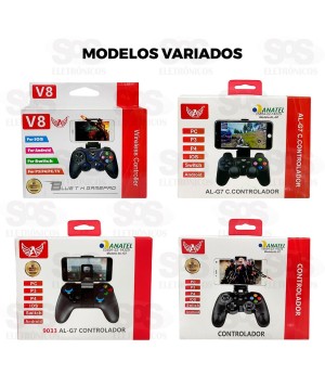 Gamepad Para Smartphone Bluetooth Controle PC Modelos variados Altomex AL-G7