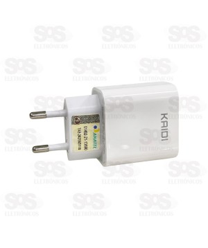 Fonte De Parede Carregador Turbo PD 20W Type C Kaidi KD-108