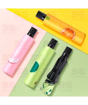 Sombrinha De Bolsa Estampas De Frutas 98CM Altomex AJ-342