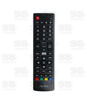 Controle Remoto Smart Samsung e LG FBG-8036