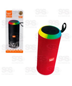 Caixa De Som Bluetooth 10W Com LED Altomex AL-2113