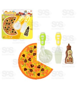 Conjunto Hora da Pizza 7 Peças Toy King TK-AB4082