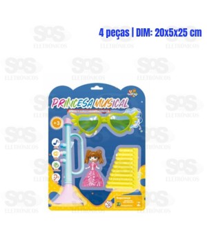 Conjunto Princesa Musical Toy King TK-AB4316