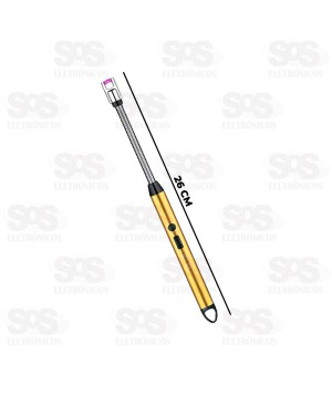 Acendedor De Fogão Flexível Plasma Cores Variadas