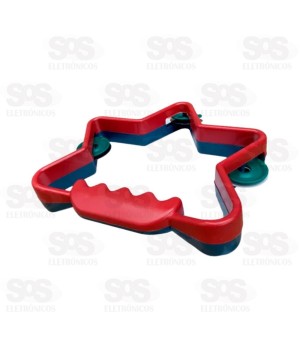 Pandeiro Infantil Estrela Cores Variadas Amar É 500S