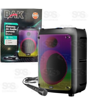 Caixa de Som 10W Bluetooth Bak -BK-113SW