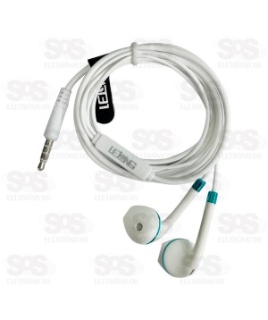 Fone De Ouvido Com Microfone 1.2 Metros Lelong LE-0218Y