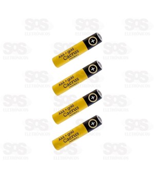 Pilhas AAA Gold Embalagem Com 48 Unidades 1.5V Caerus CRS-5555