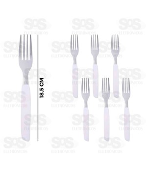 Kit Garfo De Mesa Bali 6 Unidades CRS-2647