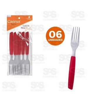 Kit Garfo De Mesa Bali 6 Unidades CRS-2639