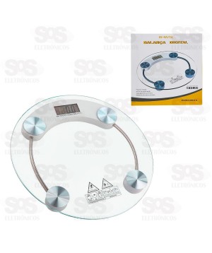 Balança De Banheiro Digital Até 180Kg B-Max BM-A12