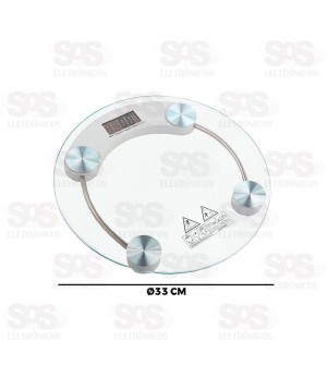 Balança De Banheiro Digital Até 180Kg B-Max BM-A12