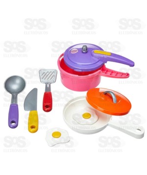 Fogãozinho Com Acessórios  Na Solapa Poliplac 6983