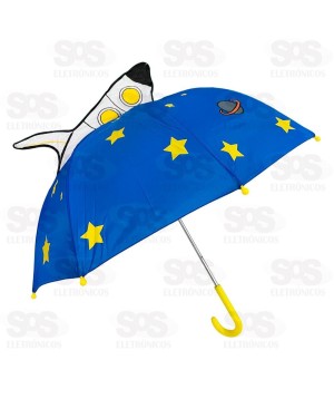 Guarda Chuva Infantil Estampas 3D XH8910